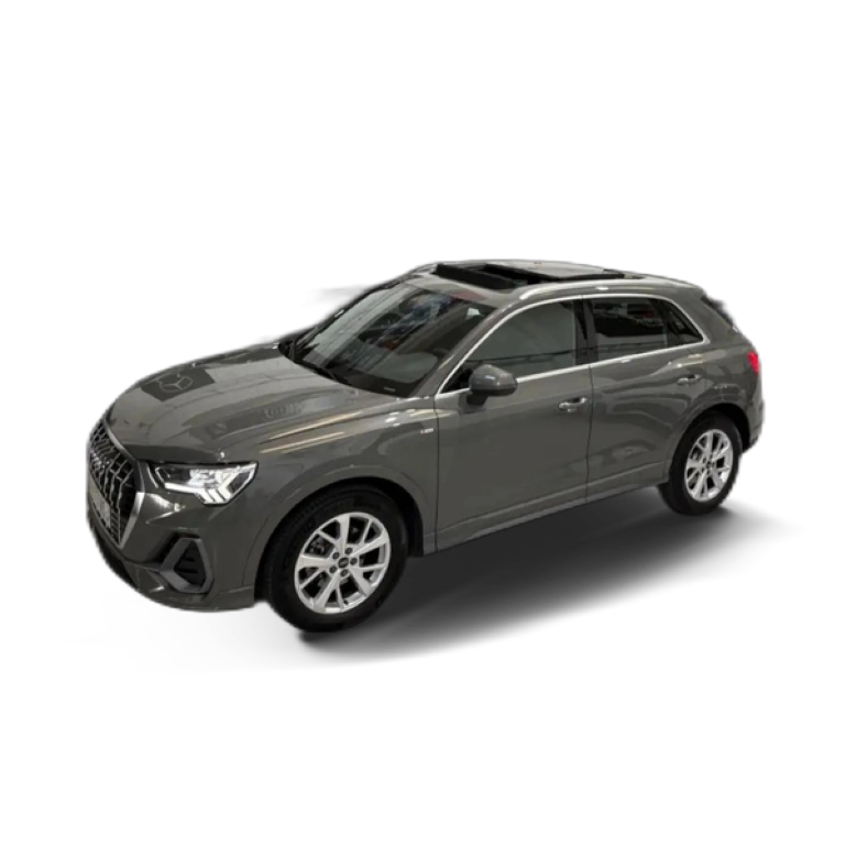Renting Audi Q3 35 TFSI S line S tronic Gris