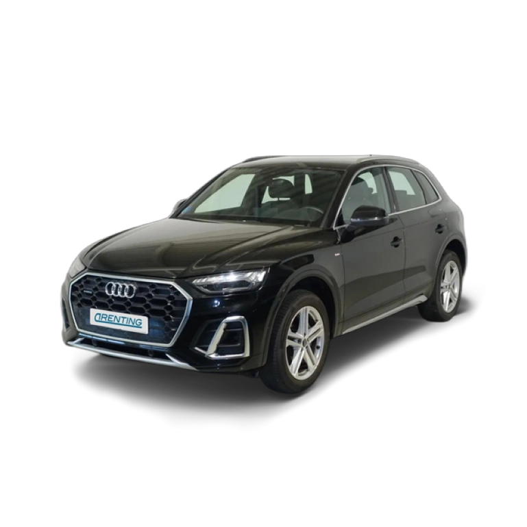 Renting Audi Q5 40 TDI quattro-ultra S line S tronic 150kW Negro
