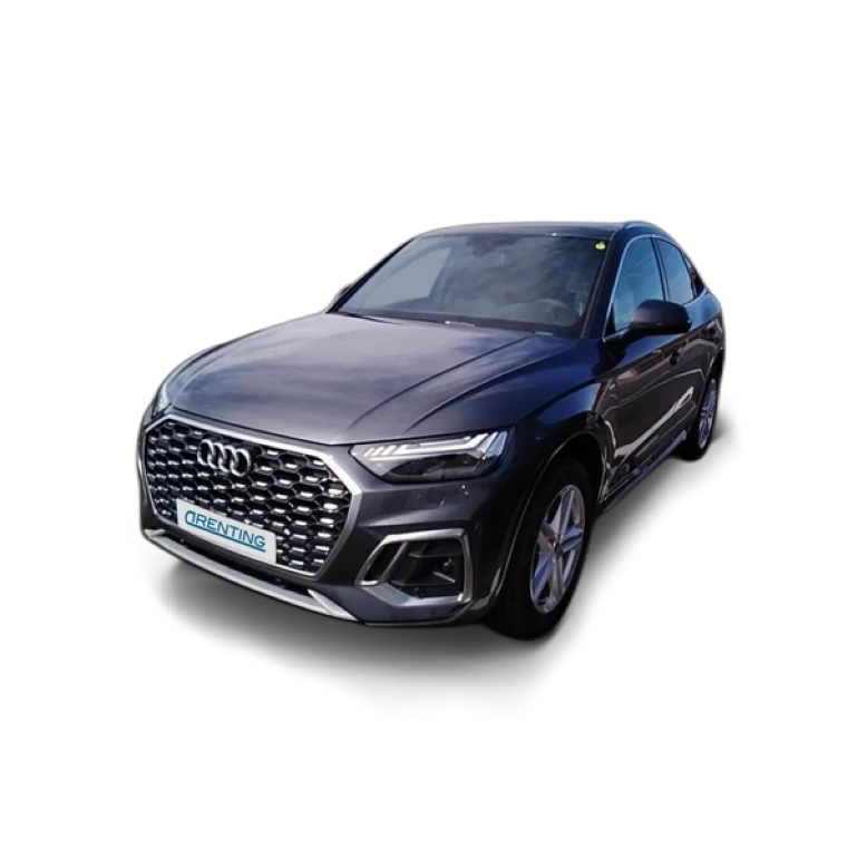 Renting Audi Q5 40 TDI quattro-ultra S line S tronic 150kW Gris 5