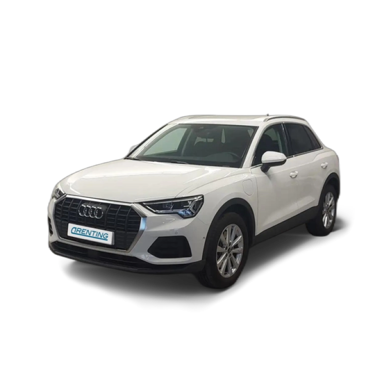 Renting Audi Q3 45 TFSIe Advanced S-tronic Blanco 1