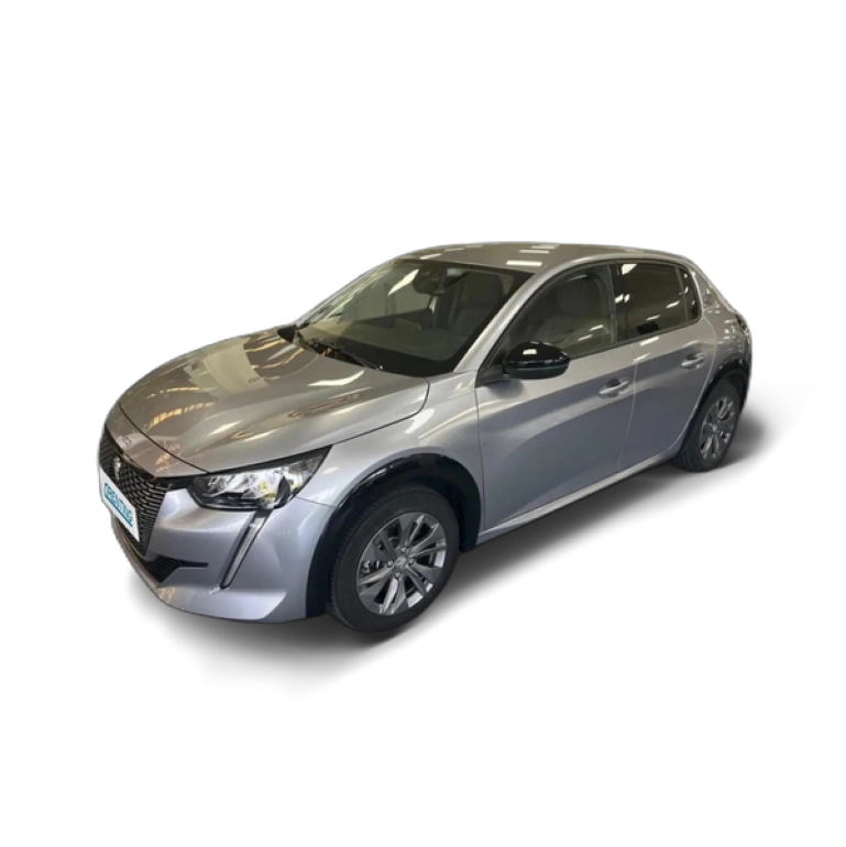 Renting Peugeot 208 Allure Pack Eléctrico 100kW Gris