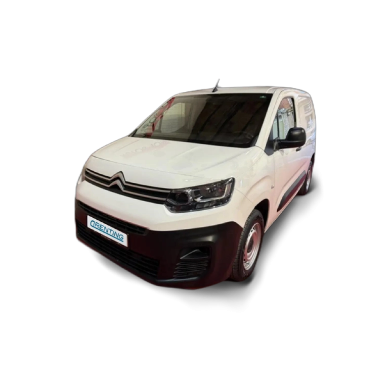 Renting Citroen Berlingo Van BlueHDi S&amp;S Talla M Control 100 Blanco