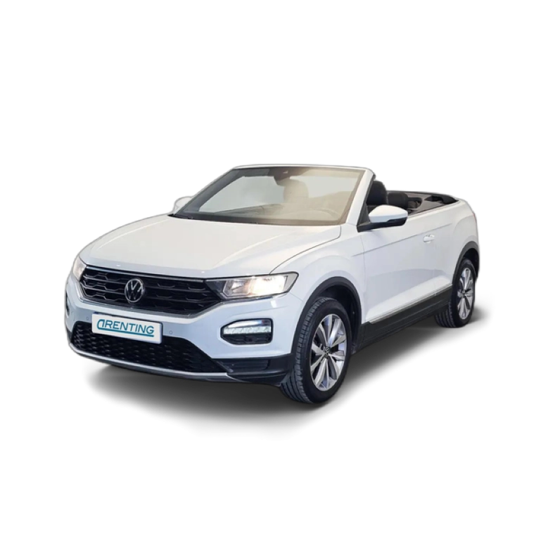 Renting Volkswagen T-Roc Cabrio 1.0 TSI Style 81kW Blanco 1