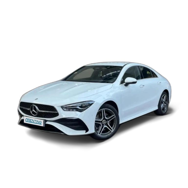 Renting Mercedes-Benz CLA 250 e AMG Line (EURO 6d) Blanco