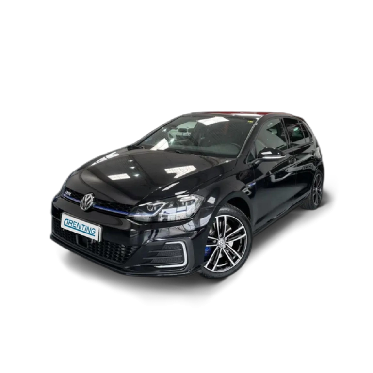 Renting Volkswagen Golf GTE 1.4 TSI Negro