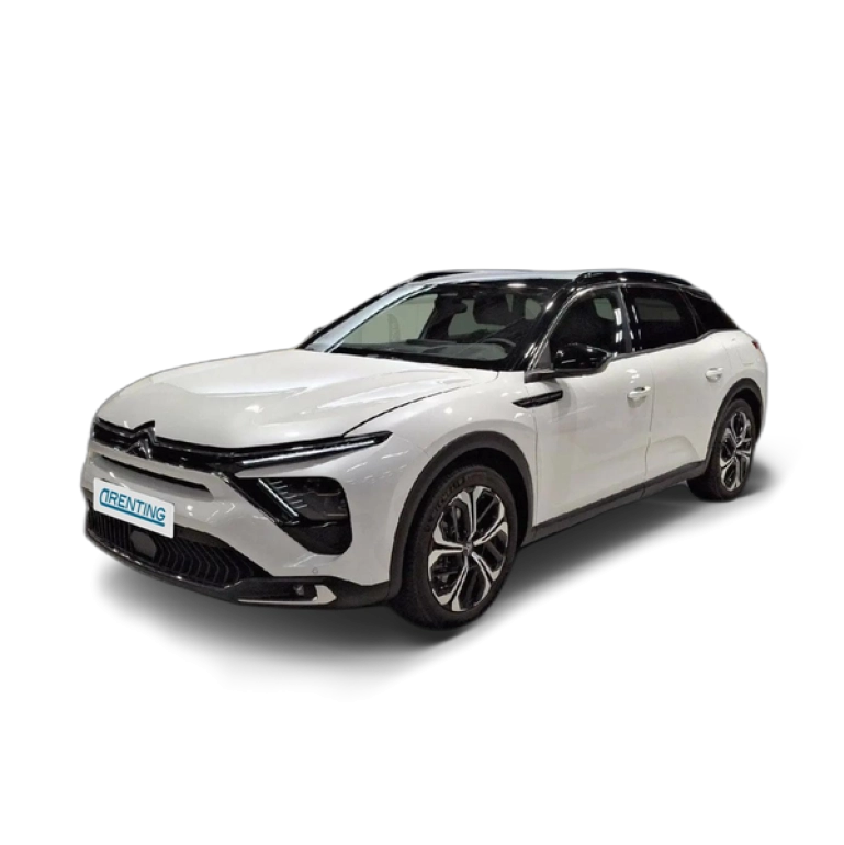 Renting Citroen C5 X Hybrid 225 e-EAT8 Shine Blanco 2