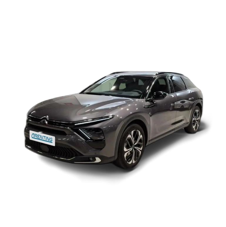 Renting Citroen C5 X Hybrid 225 e-EAT8 Shine Gris 2