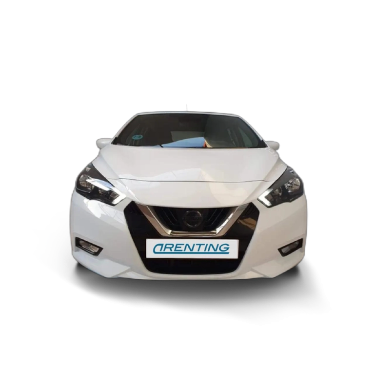 Renting Nissan Micra IG-T Acenta Sprint 92 Blanco 1