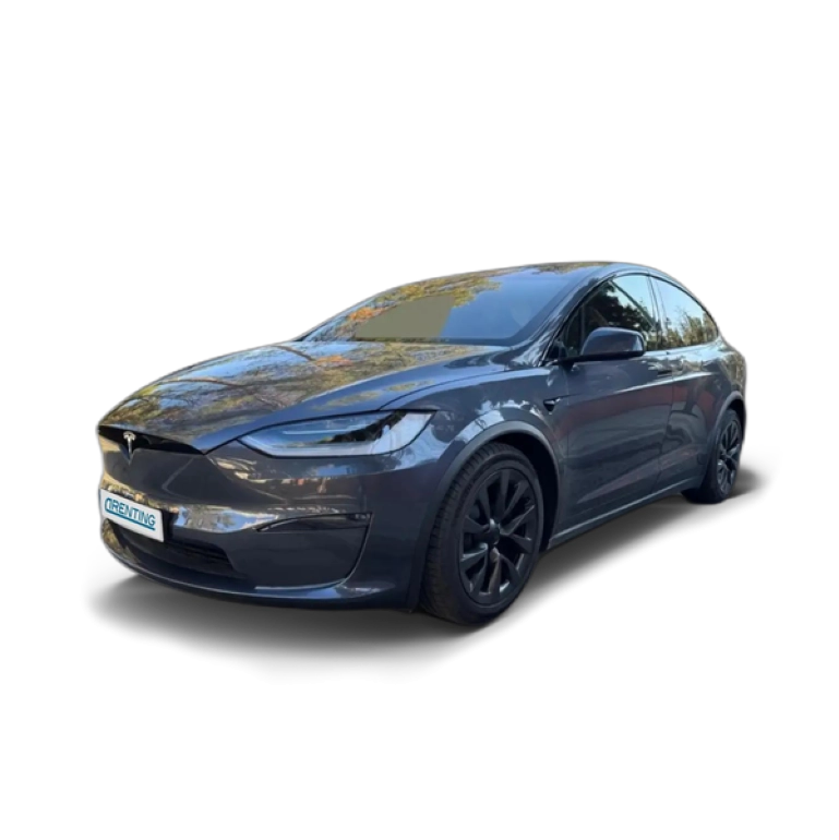 Renting Tesla Model X Long Range AWD Plateado