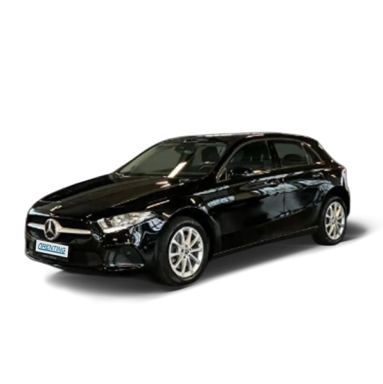 Renting Mercedes-Benz MERCEDES-BENZ Clase A Berlina  Automático de 4 Pu Negro