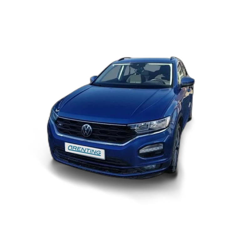 Renting Volkswagen T-Roc (O) Advance R-Line 1.0 TSI 81kW (110CV) Azul