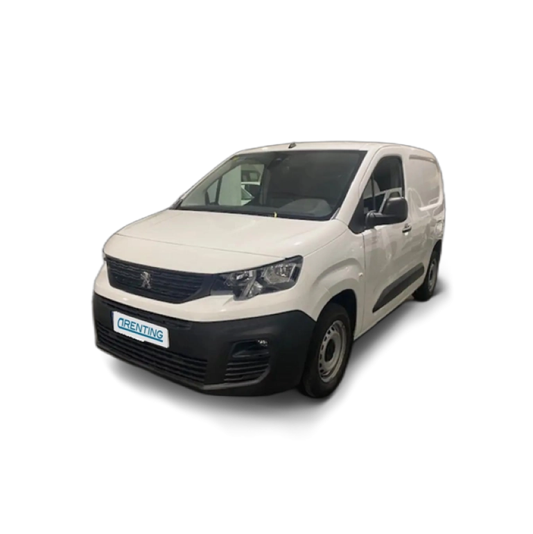 Renting Peugeot Partner 1.5BlueHDI S&amp;S Premium Standard Blanco