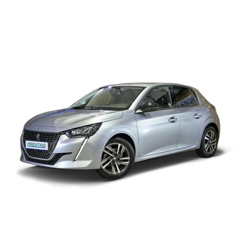 Renting Peugeot 208 PureTech 73kW 100CV Allure Gris 1