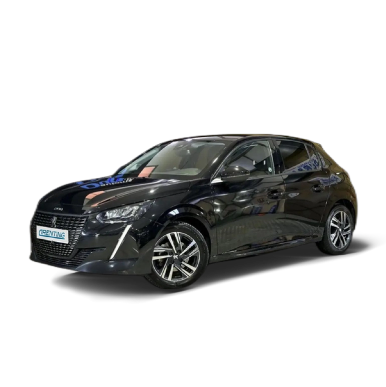 Renting Peugeot 208 PureTech 73kW 100CV Allure Negro 2