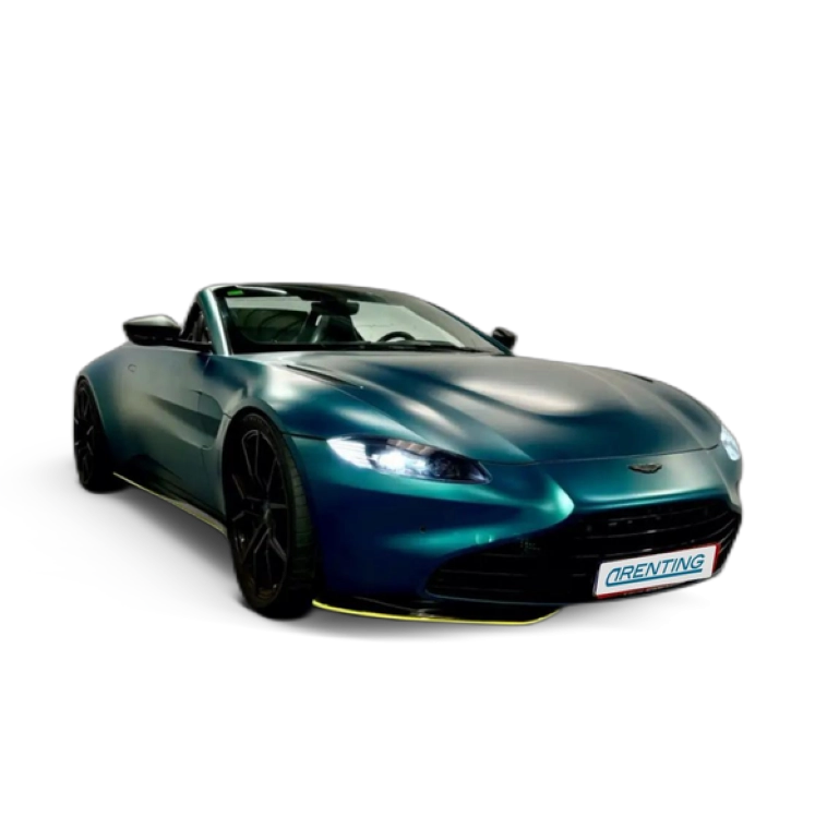 Renting Aston Martin Vantage Roadster Verde