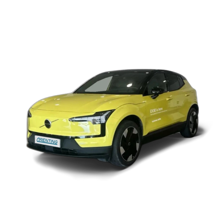 Renting Volvo EX30 Single Extended Range Plus RWD Amarillo