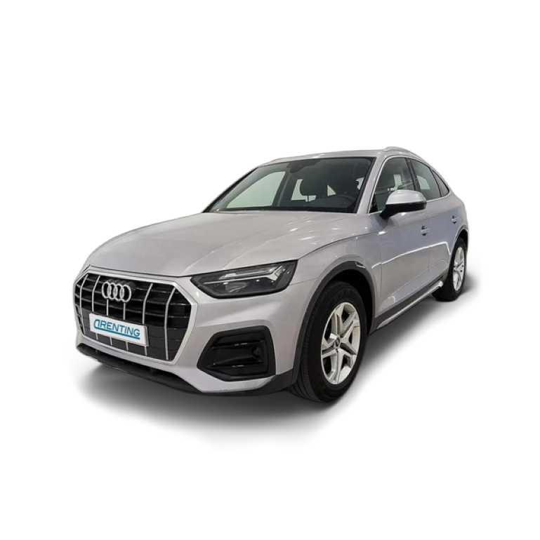 Renting Audi Q5 Sportback 35 TDI Advanced S tronic Plateado 1