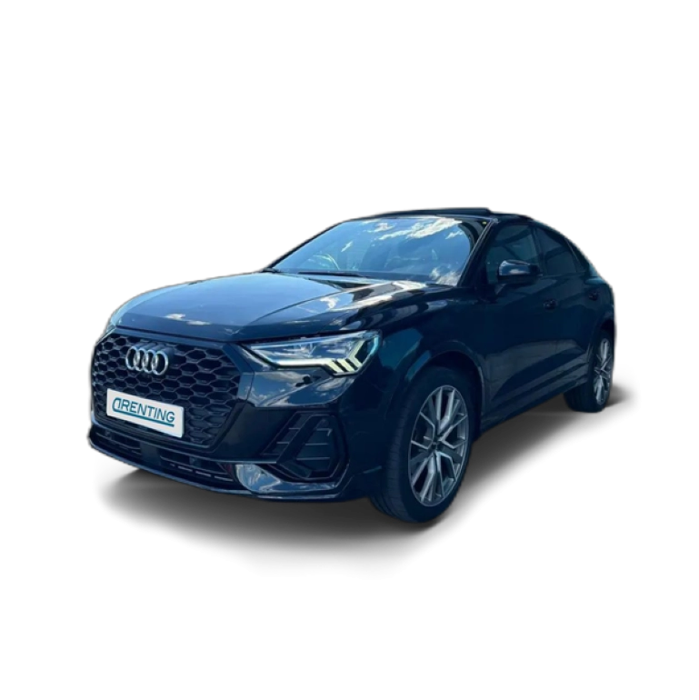 Renting Audi Q3 Sportback 35 TDI Black line S tronic Negro 2