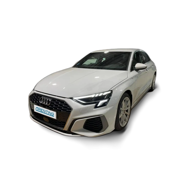 Renting Audi A3 Sportback 35 TFSI S line S tronic Blanco 2