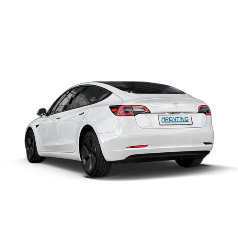 Renting Tesla Model 3 Standard Range RWD Plus Blanco