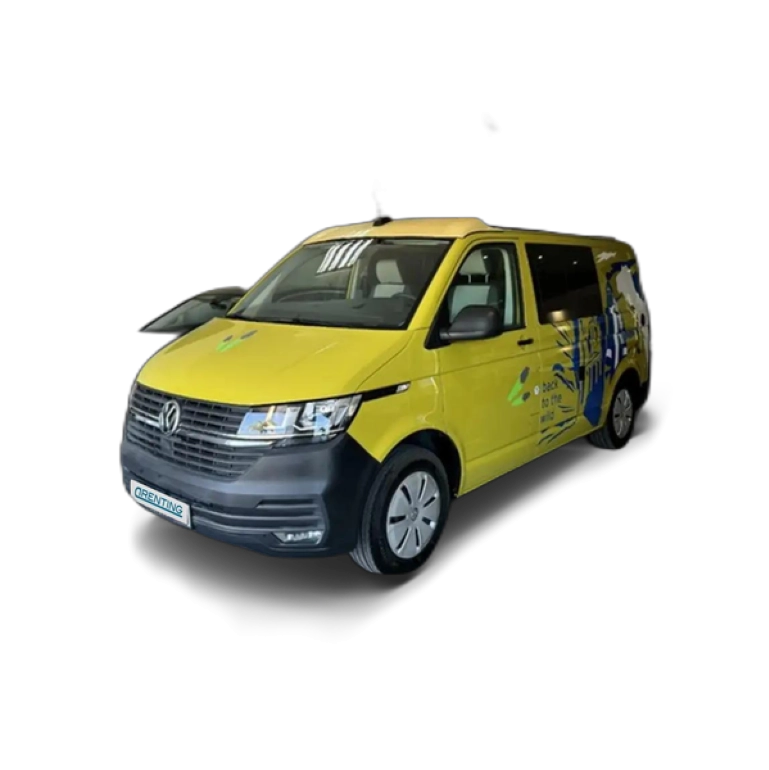 Renting Volkswagen Transporter Kombi 2.0TDI SCR BMT Larga 81kW Amarillo 1