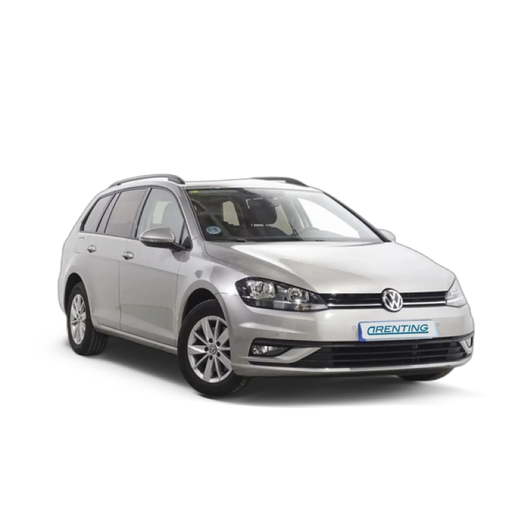 Renting Volkswagen Golf Variant 1.6TDI Last Edition Plateado