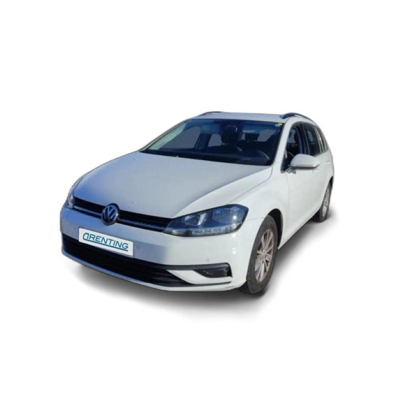 Renting Volkswagen Golf Variant 1.6TDI Last Edition Blanco