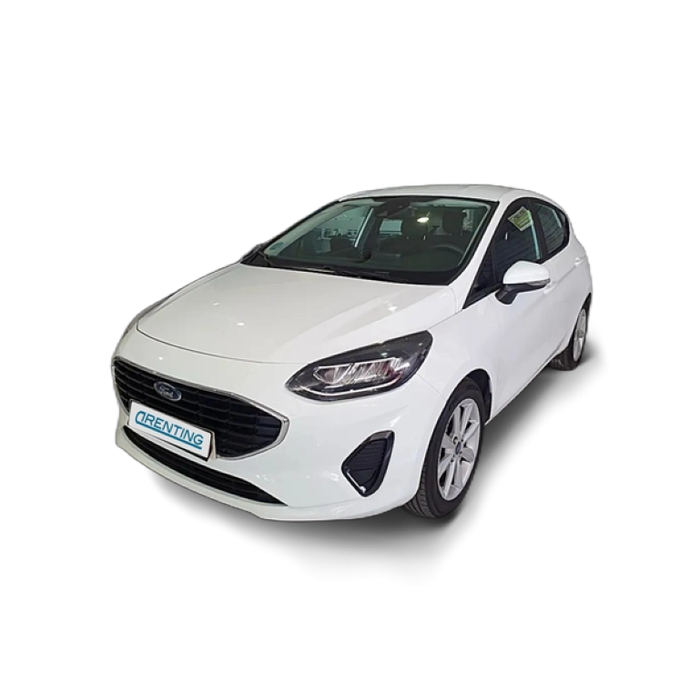 Renting Ford Fiesta 1.0 EcoBoost Active X 100 Blanco