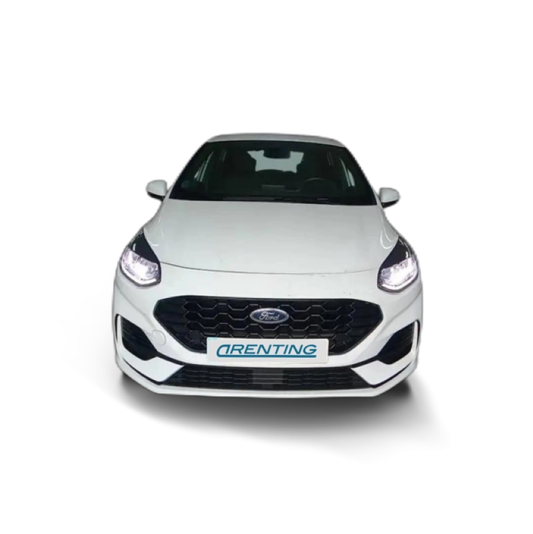 Renting Ford Fiesta 1.0 EcoBoost MHEV 92kW(125CV)   5p ST-Line Blanco