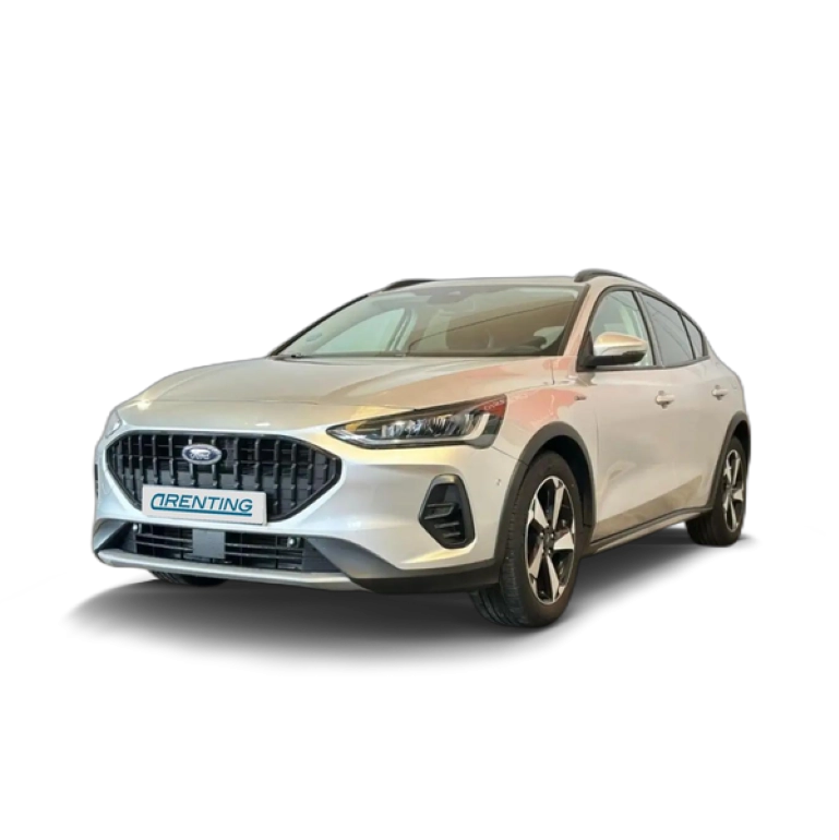 Renting Ford Focus 1.0 Ecoboost MHEV Active 125 Plateado