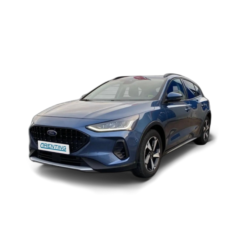 Renting Ford Focus 1.0 Ecoboost MHEV Active Style SIP 155 Azul