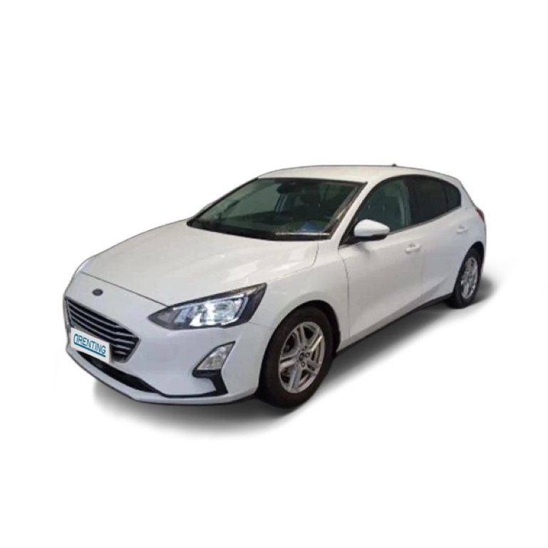 Renting Ford Focus 1.0 Ecoboost MHEV Trend+ 125 Blanco 1
