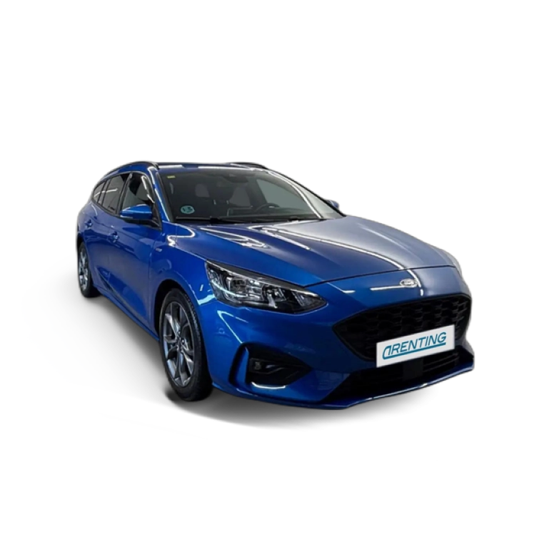 Renting Ford Focus 1.0 Ecoboost ST Line 125 Azul
