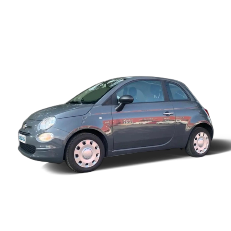 Renting Fiat 500 1.0 Hybrid Club 52kW Gris