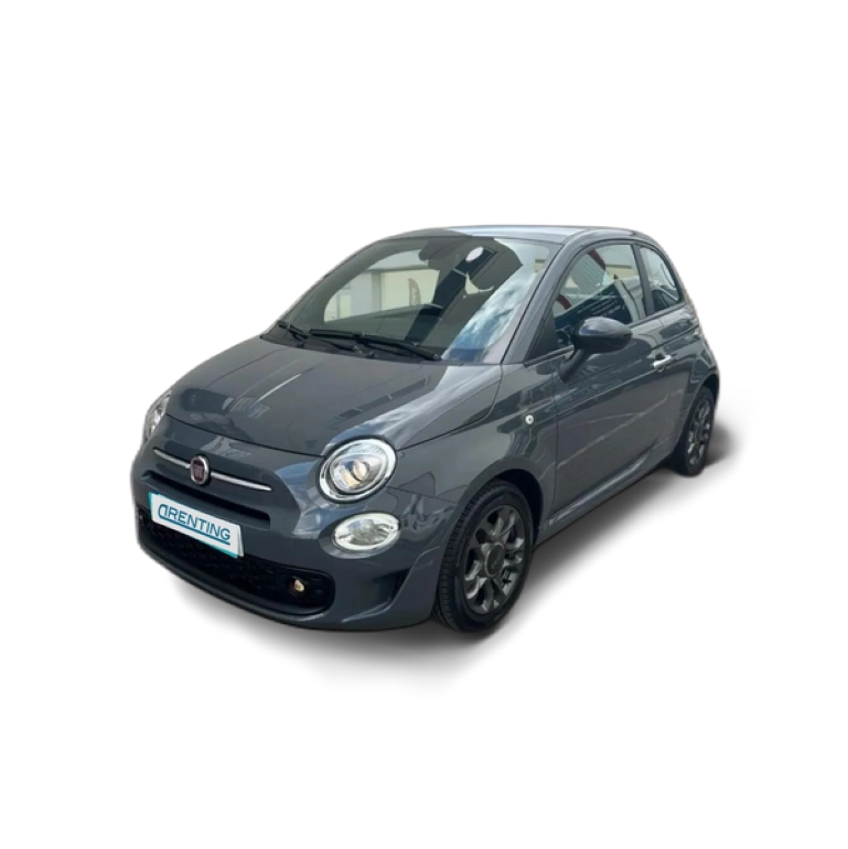 Renting Fiat 500 1.0 Hybrid Connect 52kW Gris 1 2