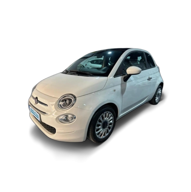Renting Fiat 500 1.0 Hybrid Dolcevita 52kW Blanco 3