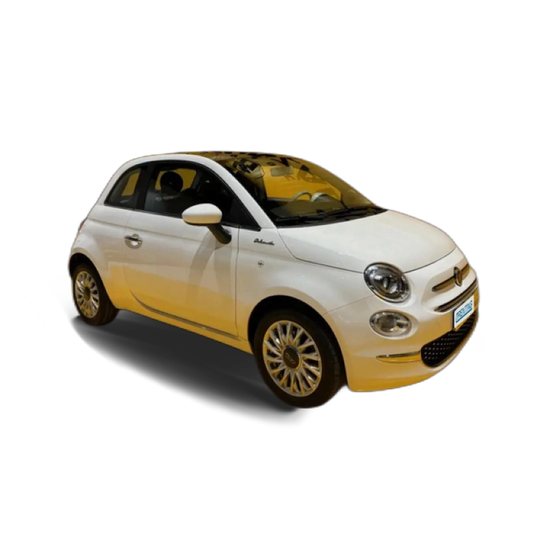 Renting Fiat 500 1.0 Hybrid Dolcevita 52kW Blanco 7 1