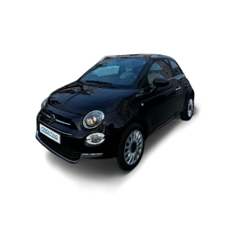 Renting Fiat 500 1.0 Hybrid Dolcevita 52kW Negro 1
