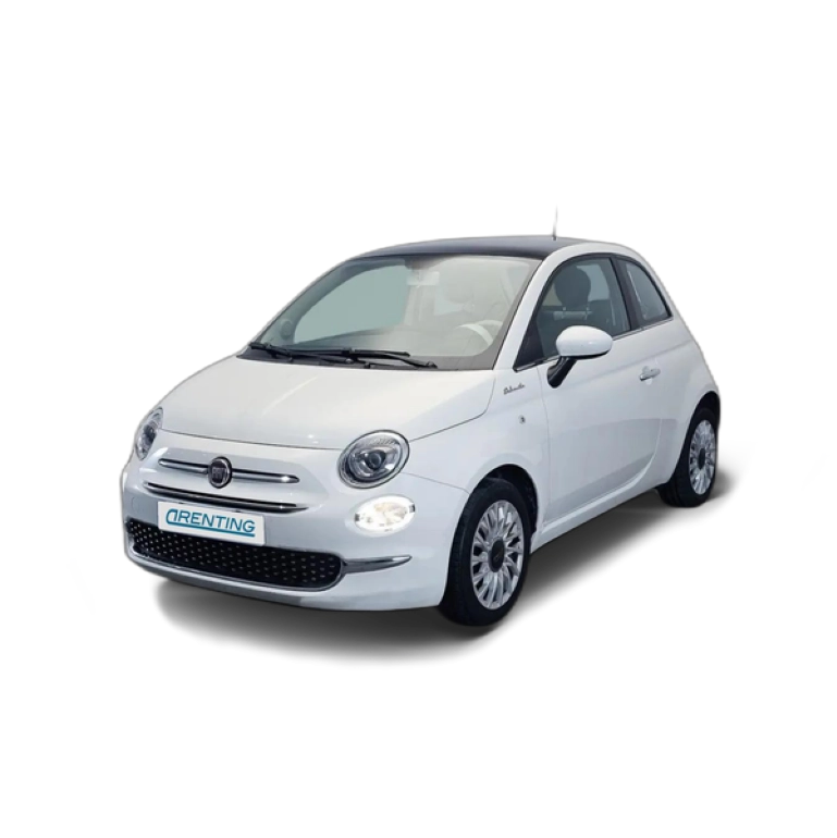 Renting Fiat 500 1.0 Hybrid Dolcevita 52kW Blanco 7