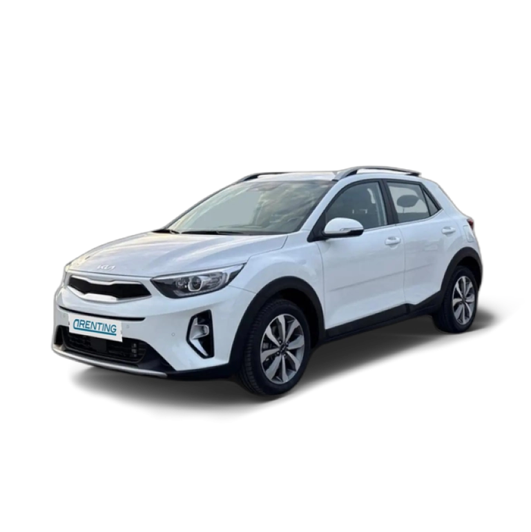Renting Kia Stonic 1.0 T-GDi MHEV Drive 100 Blanco 4