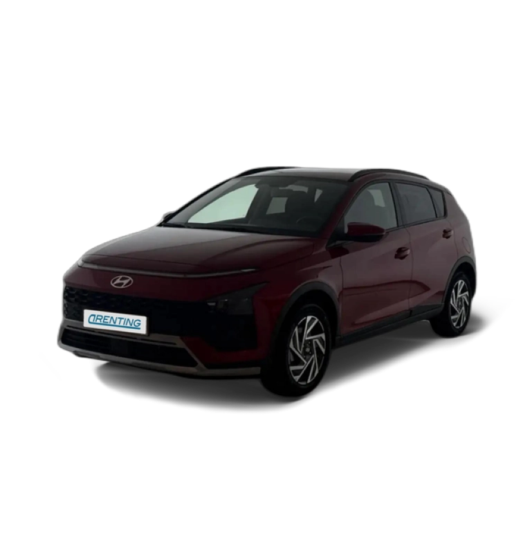 Renting Hyundai BAYON 1.0 TGDI 48V Maxx Rojo 1