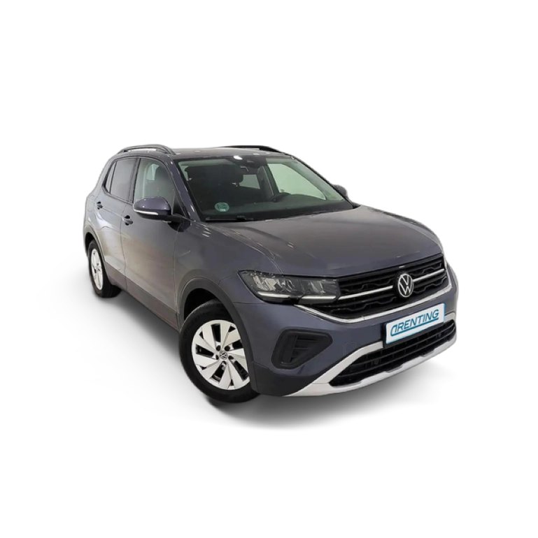 Renting Volkswagen T-Cross 1.0 TSI 70kW Gris