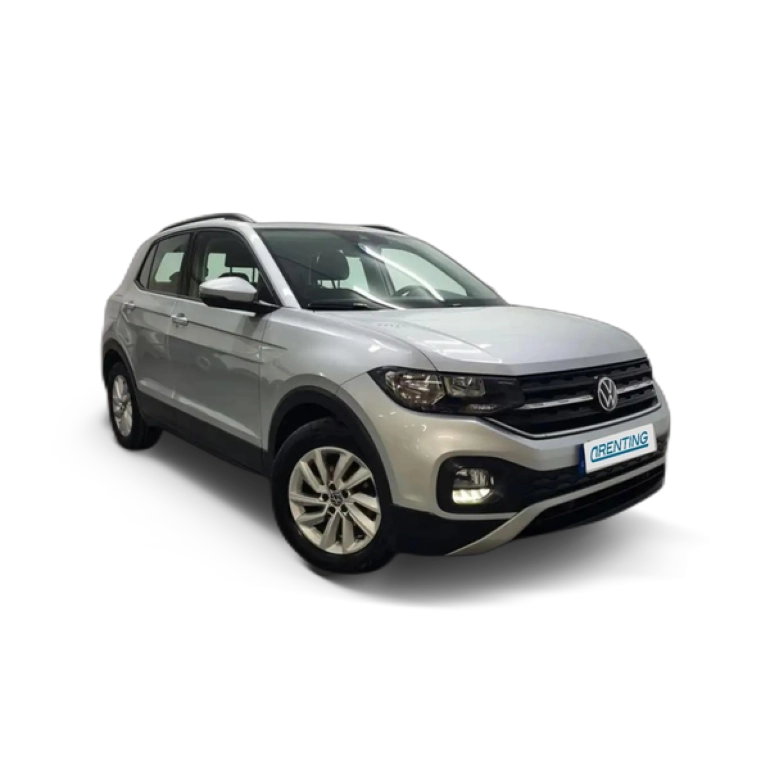 Renting Volkswagen T-Cross 1.0 TSI Advance 81kW Plateado 2