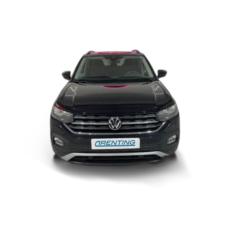Renting Volkswagen T-Cross 1.0 TSI Advance DSG7 81kW Negro