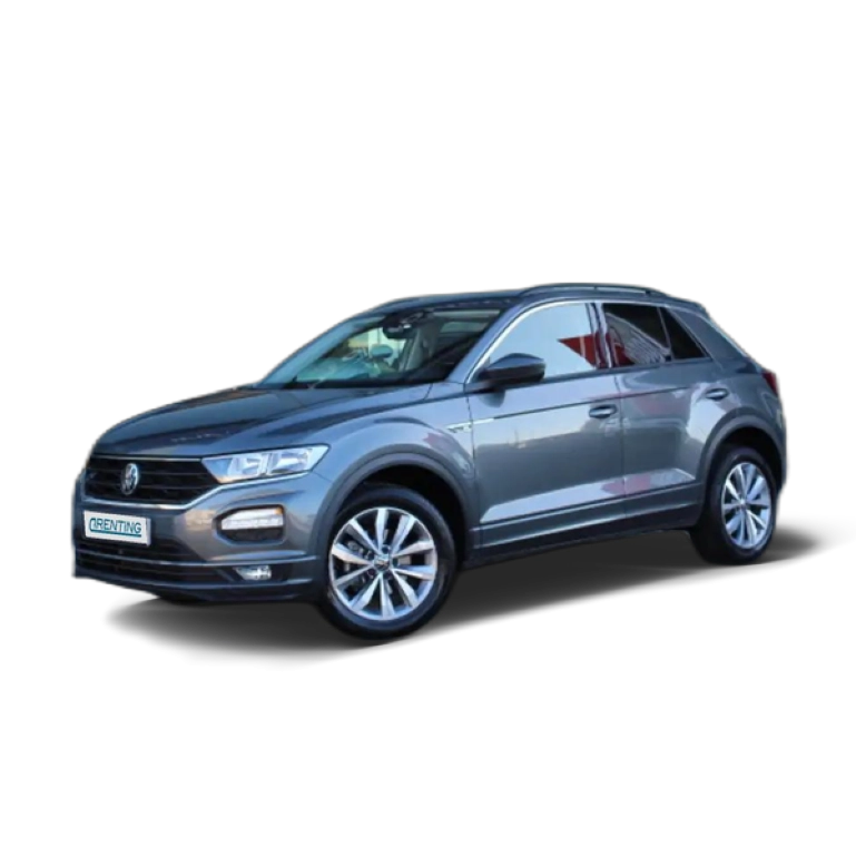 Renting Volkswagen T-Roc 1.0 TSI Advance R-line 81kW Gris 1