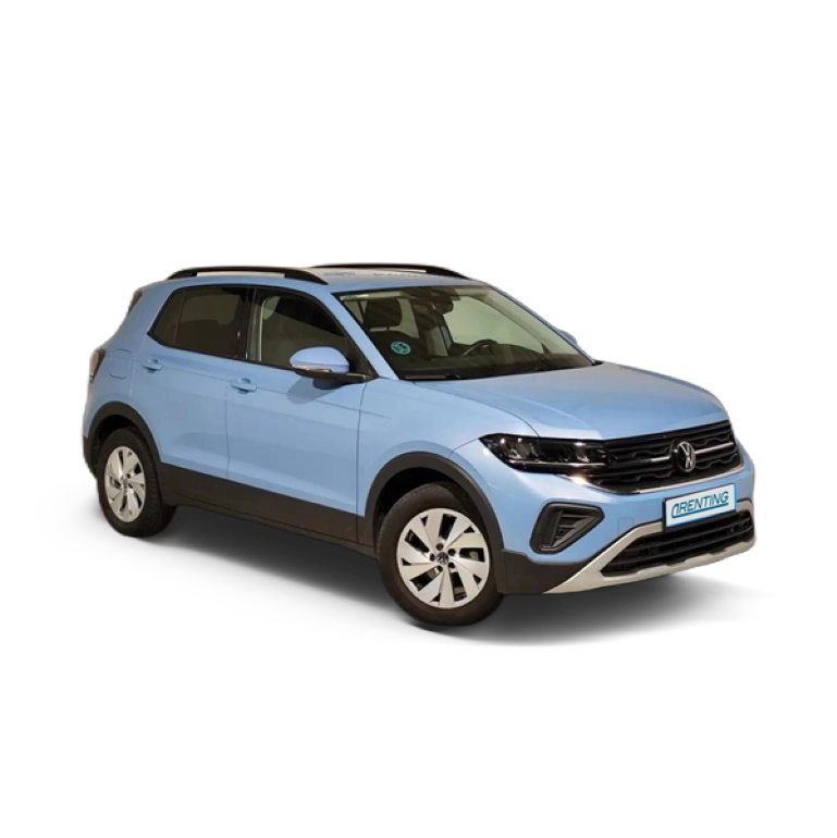 Renting Volkswagen T-Cross 1.0 TSI Life 70kW Azul 3
