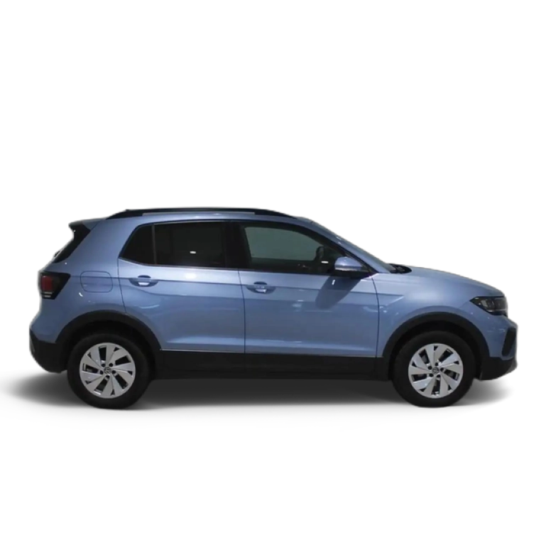 Renting Volkswagen T-Cross 1.0 TSI Life 70kW Azul