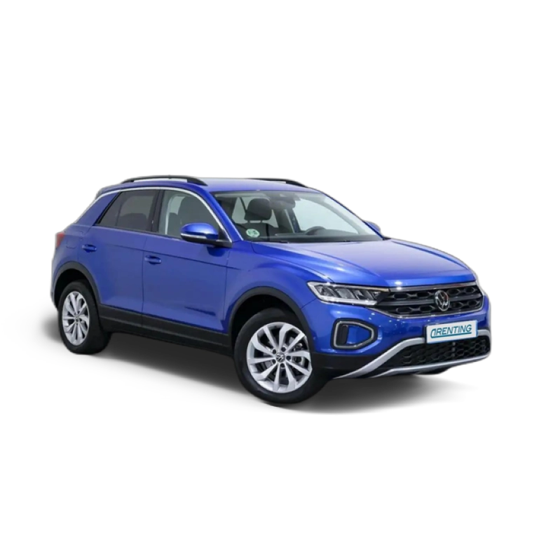 Renting Volkswagen T-Roc 1.0 TSI Life 81kW Azul 2