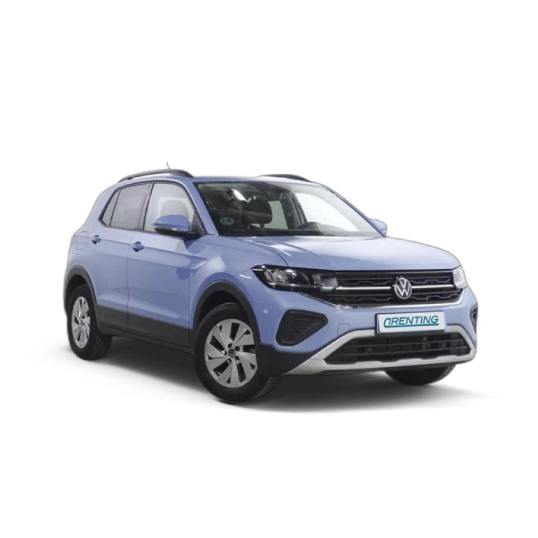 Renting Volkswagen T-Cross 1.0 TSI Life 85kW Aut. Azul 2