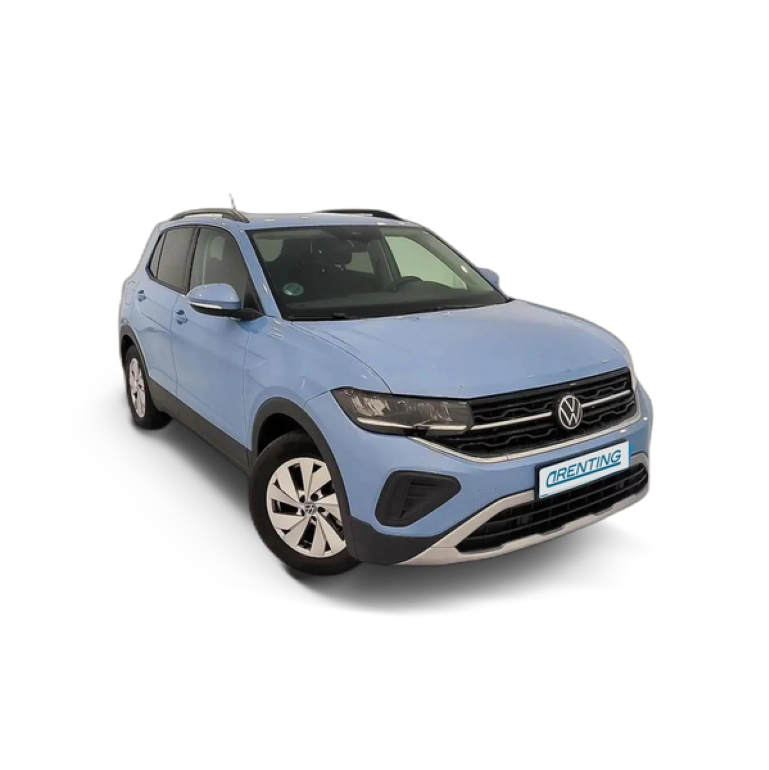 Renting Volkswagen T-Cross 1.0 TSI Life 85kW Aut. Azul 1 1